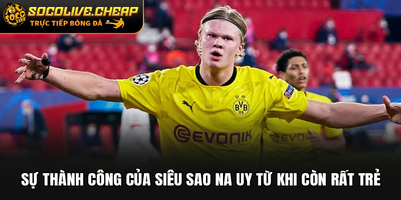 Sự thành công của siêu sao Na Uy từ khi còn rất trẻ