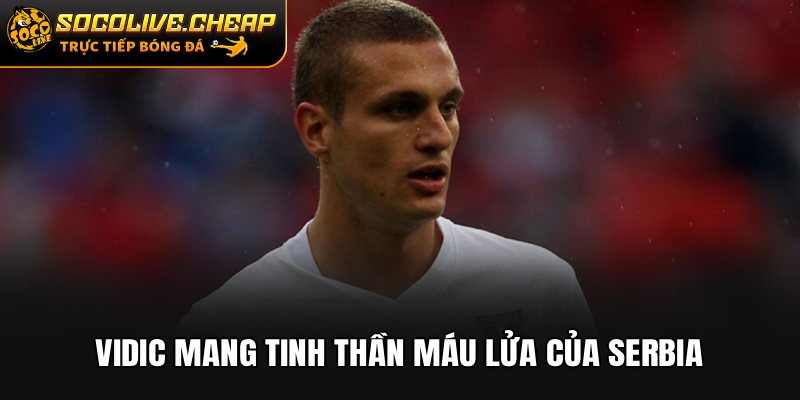 Vidic mang tinh thần máu lửa của Serbia